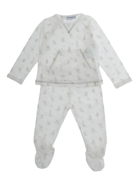 Emporio Armani Kids pocket trouser set
