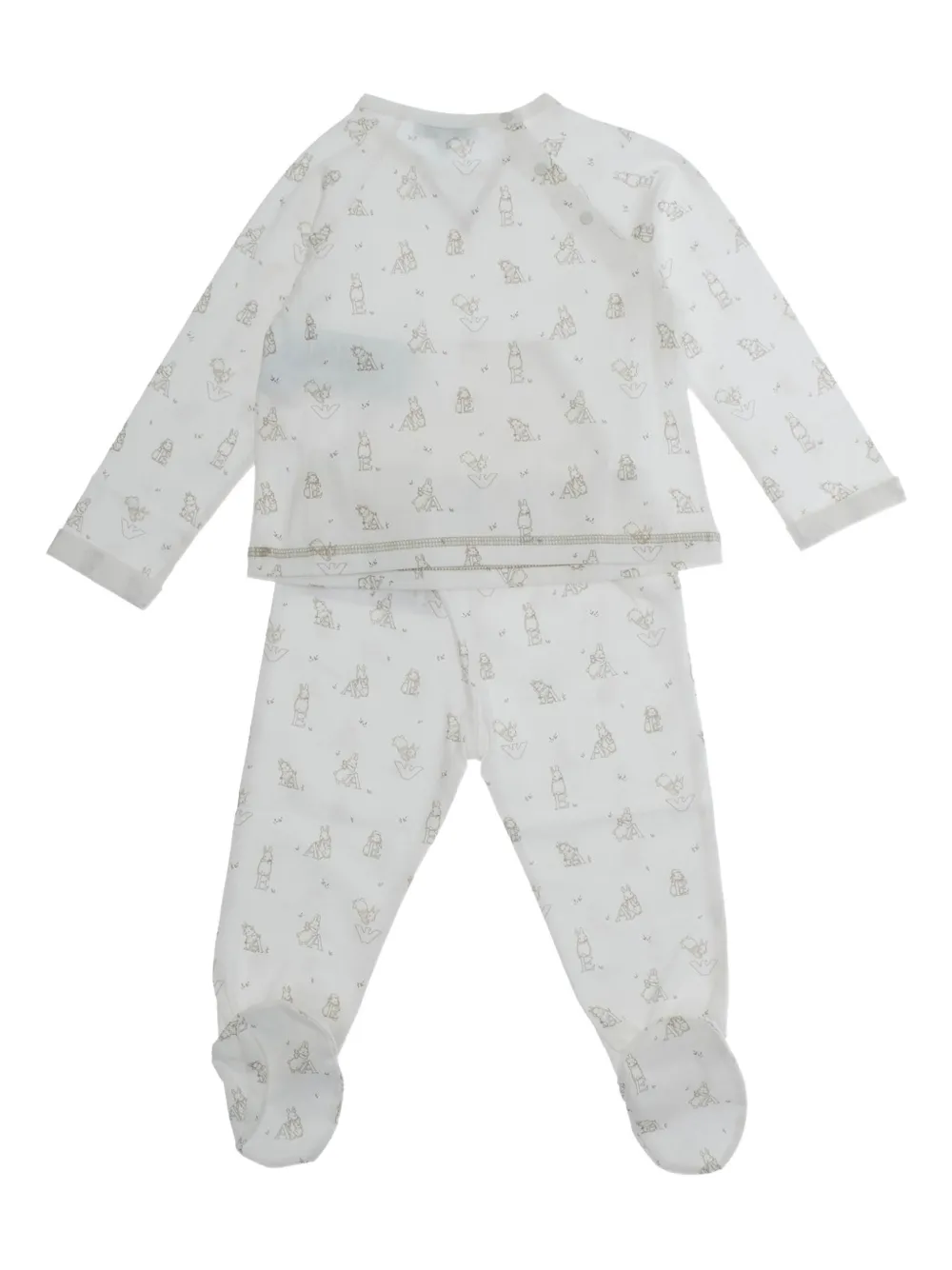 Emporio Armani Kids Broekset met zak Wit