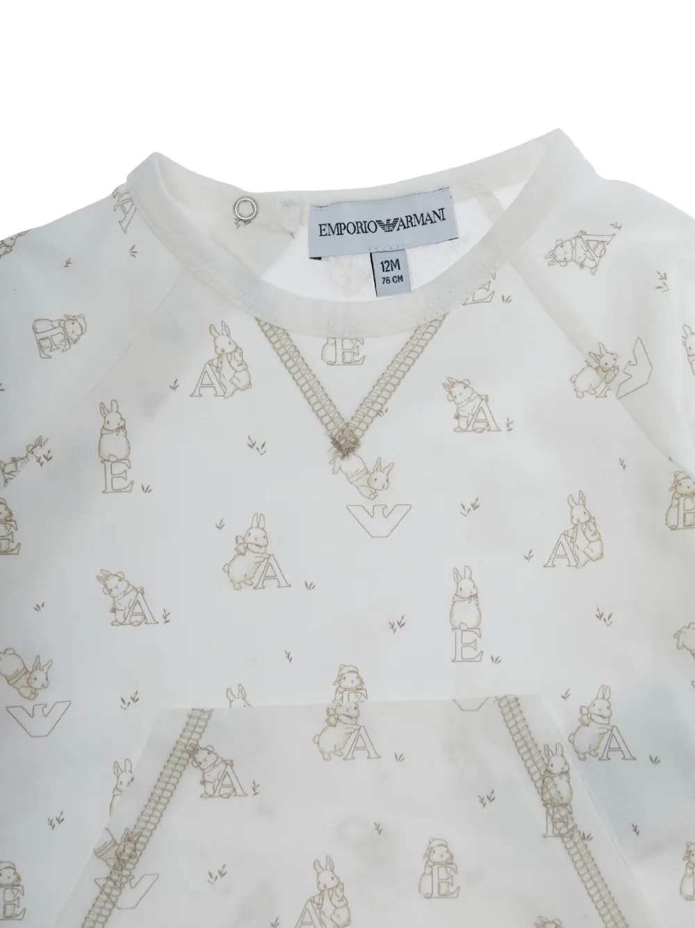 Emporio Armani Kids Broekset met zak Wit