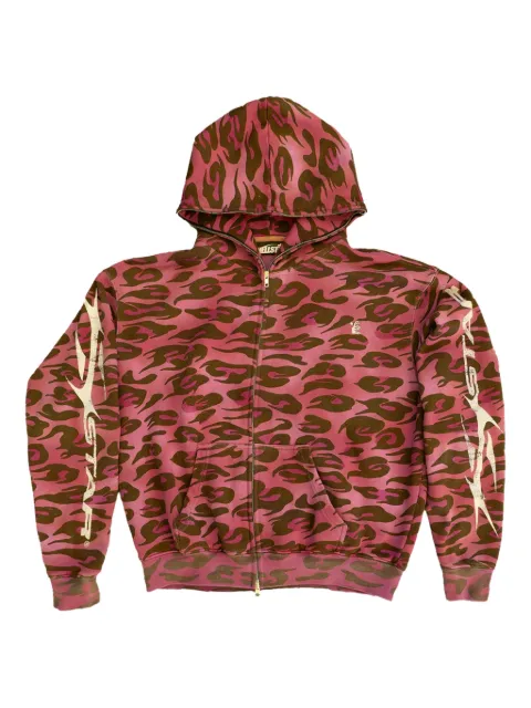 HELLSTAR hoodie con cierre