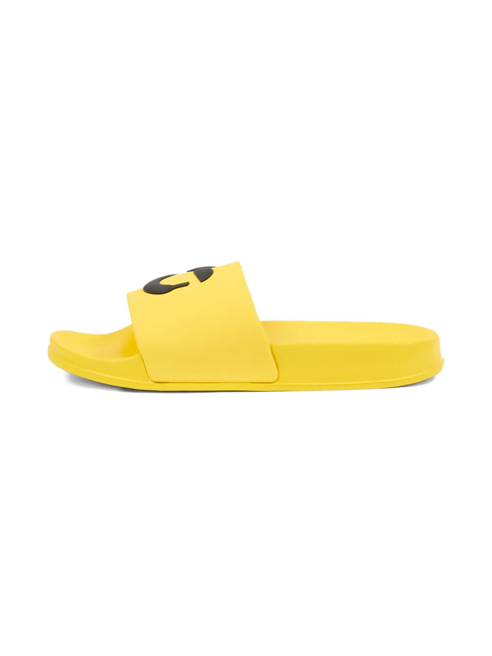 Molo Zhappy slippers met smiley-patroon Geel