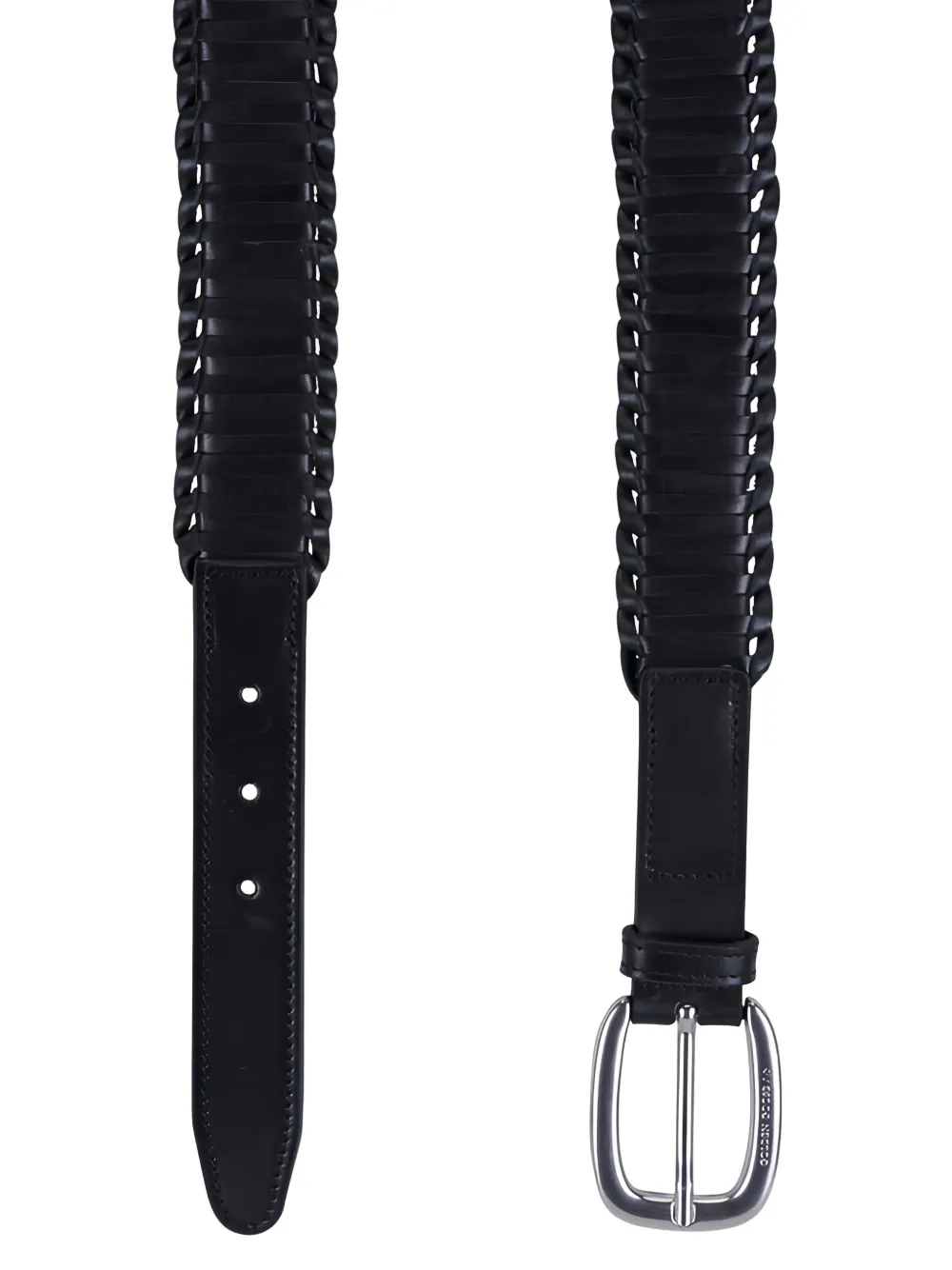 Houston braided leather belt
