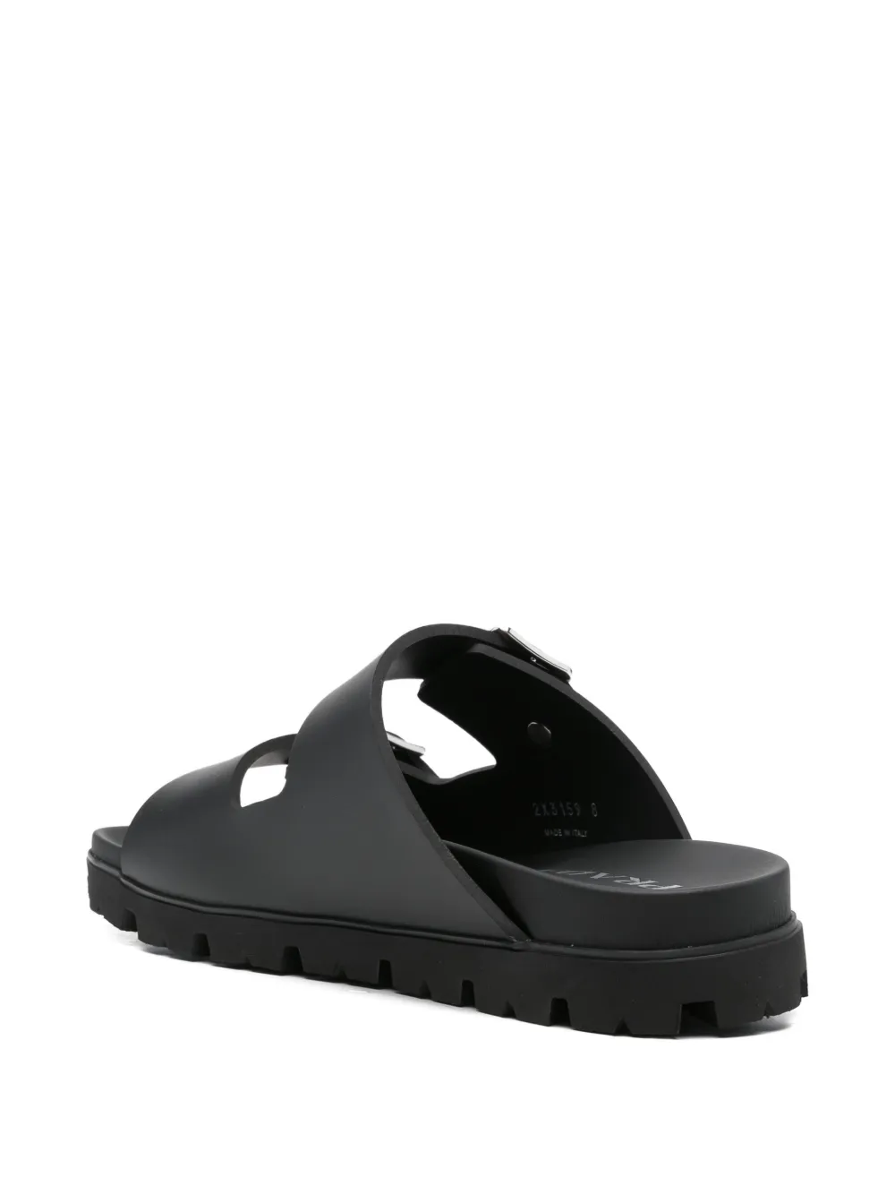 Prada Sandalen met gespbandje Zwart