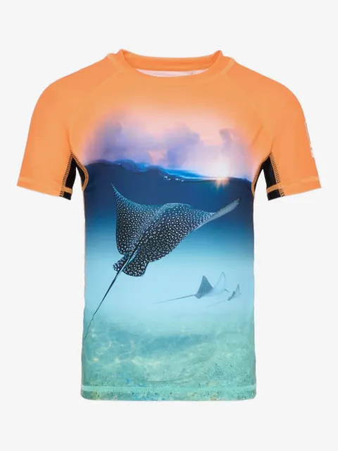 Molo printed sun-protection T-shirt