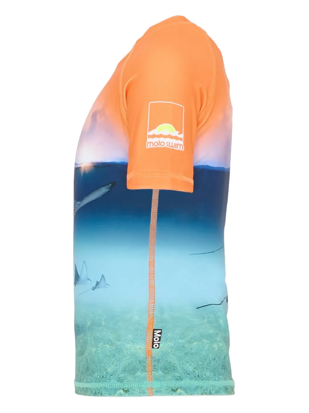 Molo T-shirt met print Blauw