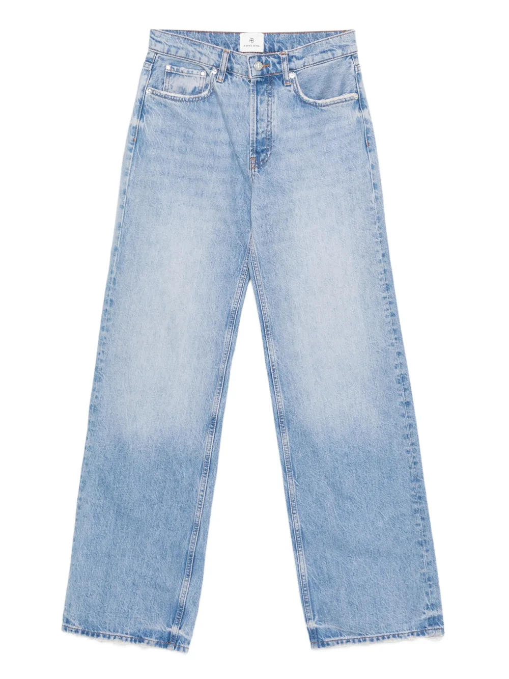 ANINE BING Hugh five-pocket jeans - Blu