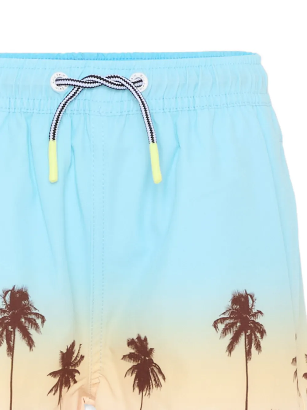 Molo Zwembroek met palmboomprint Blauw