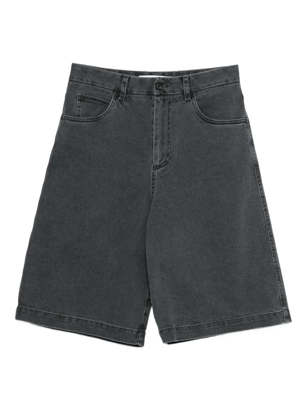 Tela D. Bristol denim shorts - Grigio