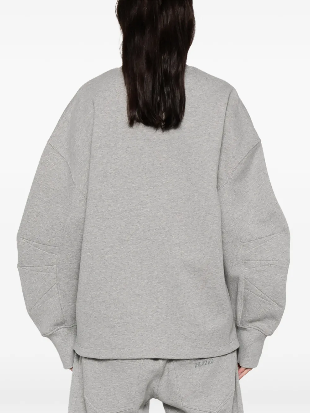 The Attico Sweater met logo Grijs
