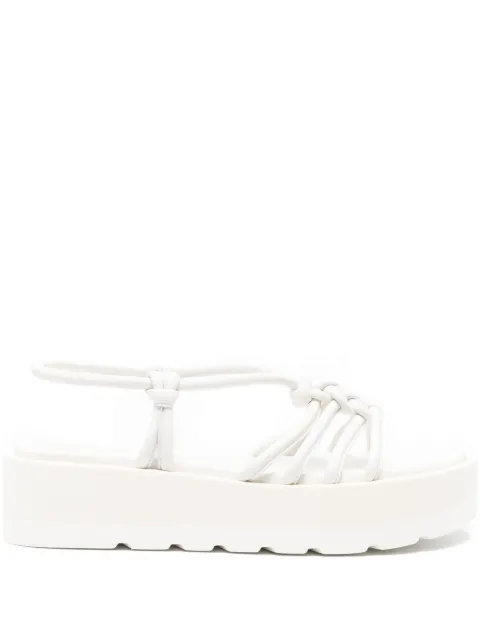 Gianvito Rossi 40mm knotted platform sandals