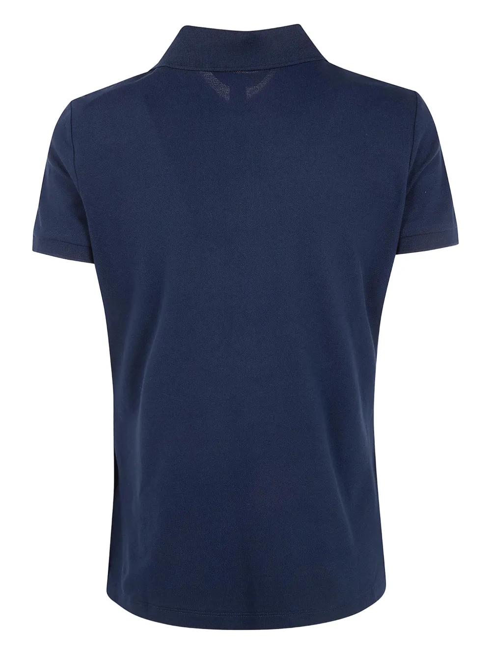 Lauren Ralph Lauren button embroidered polo top - Blauw