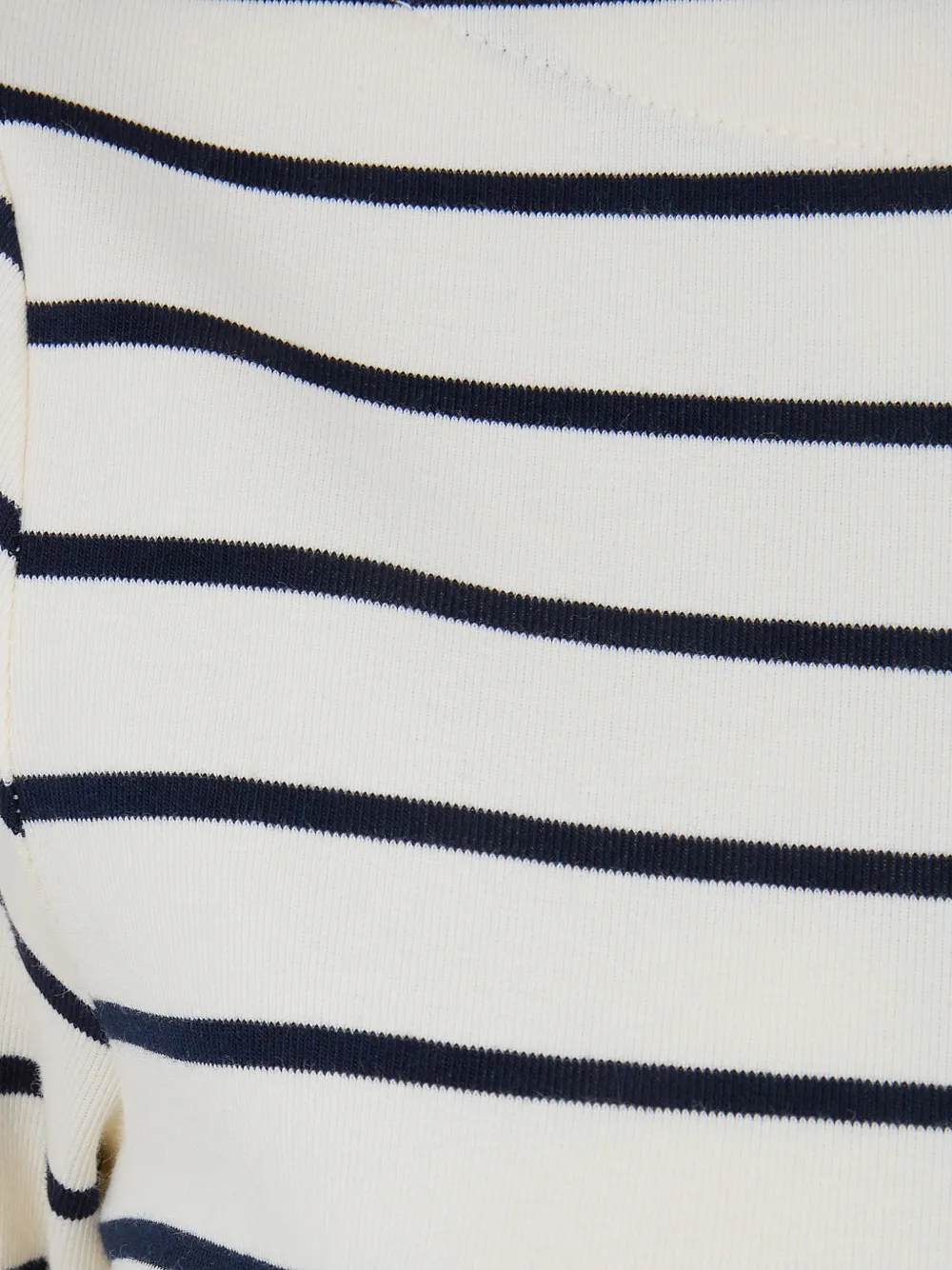 Striped Boat Neck T-Shirt