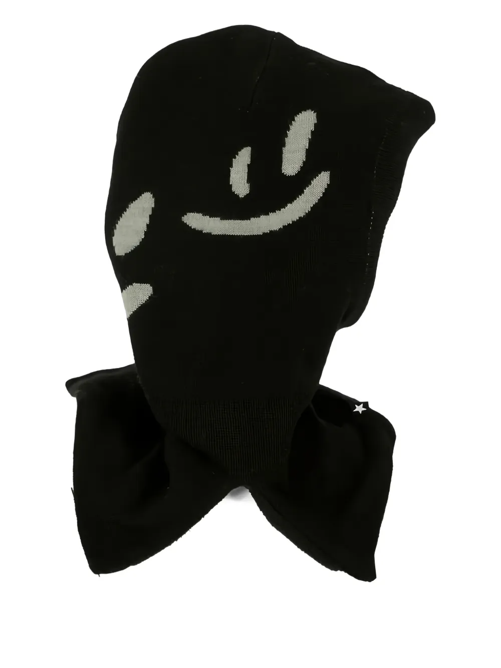 Molo Smiley Balaclava In Black