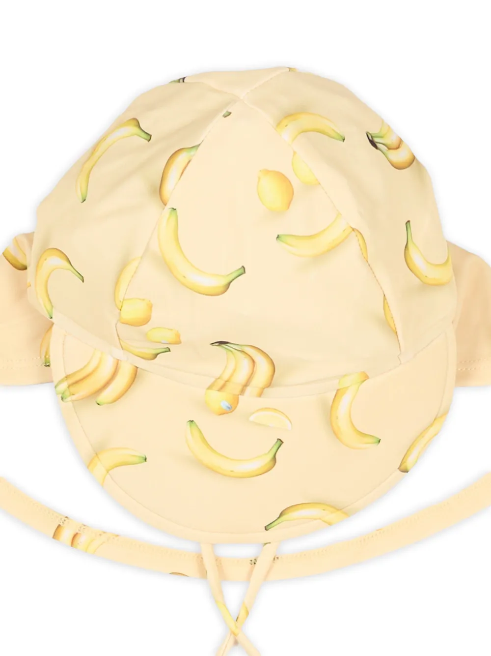 Molo Zonnehoed met banaanprint Geel