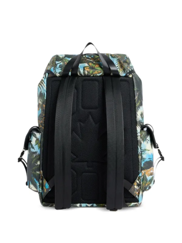DSQUARED2 Monkey Business Backpack | Blue | FARFETCH