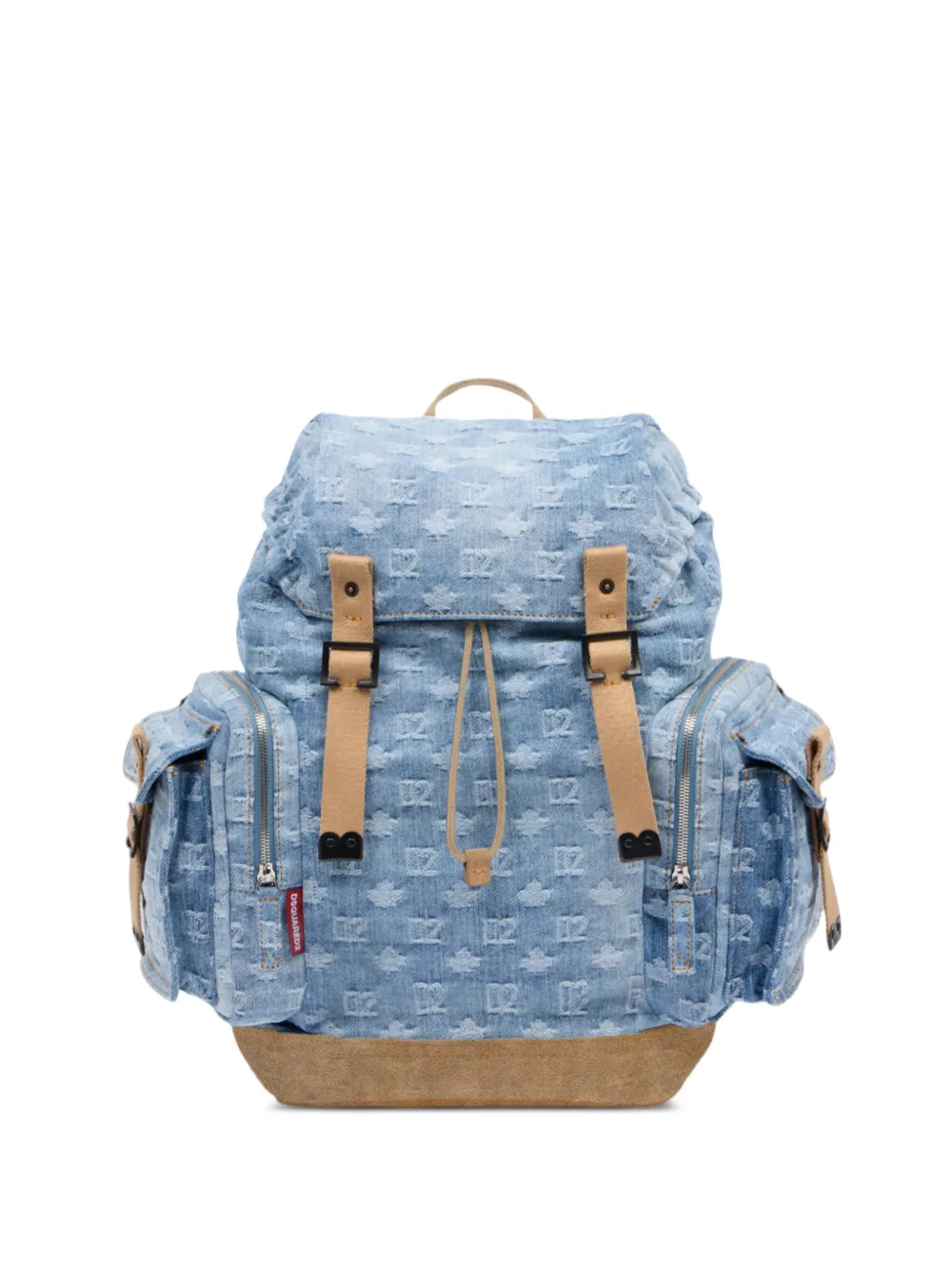 DSQUARED2 Zaino con monogramma - Blu