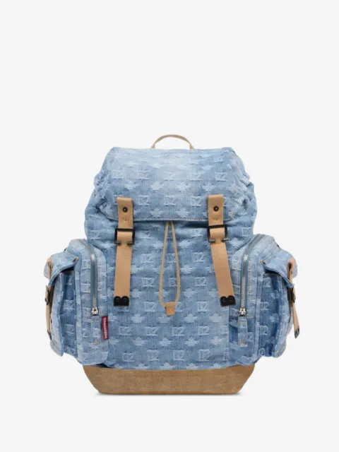 DSQUARED2 D2 monogram backpack