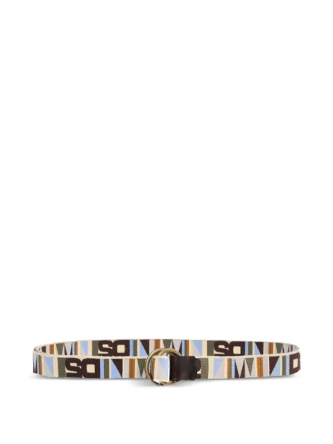 DSQUARED2 ceinture à imprimé géométrique