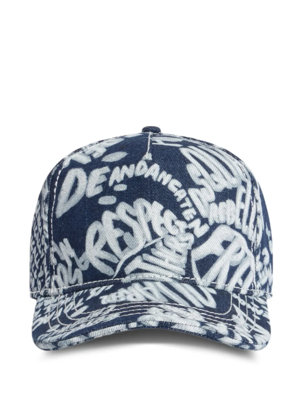 DSQUARED2 Cappello da baseball Rebel - Blu