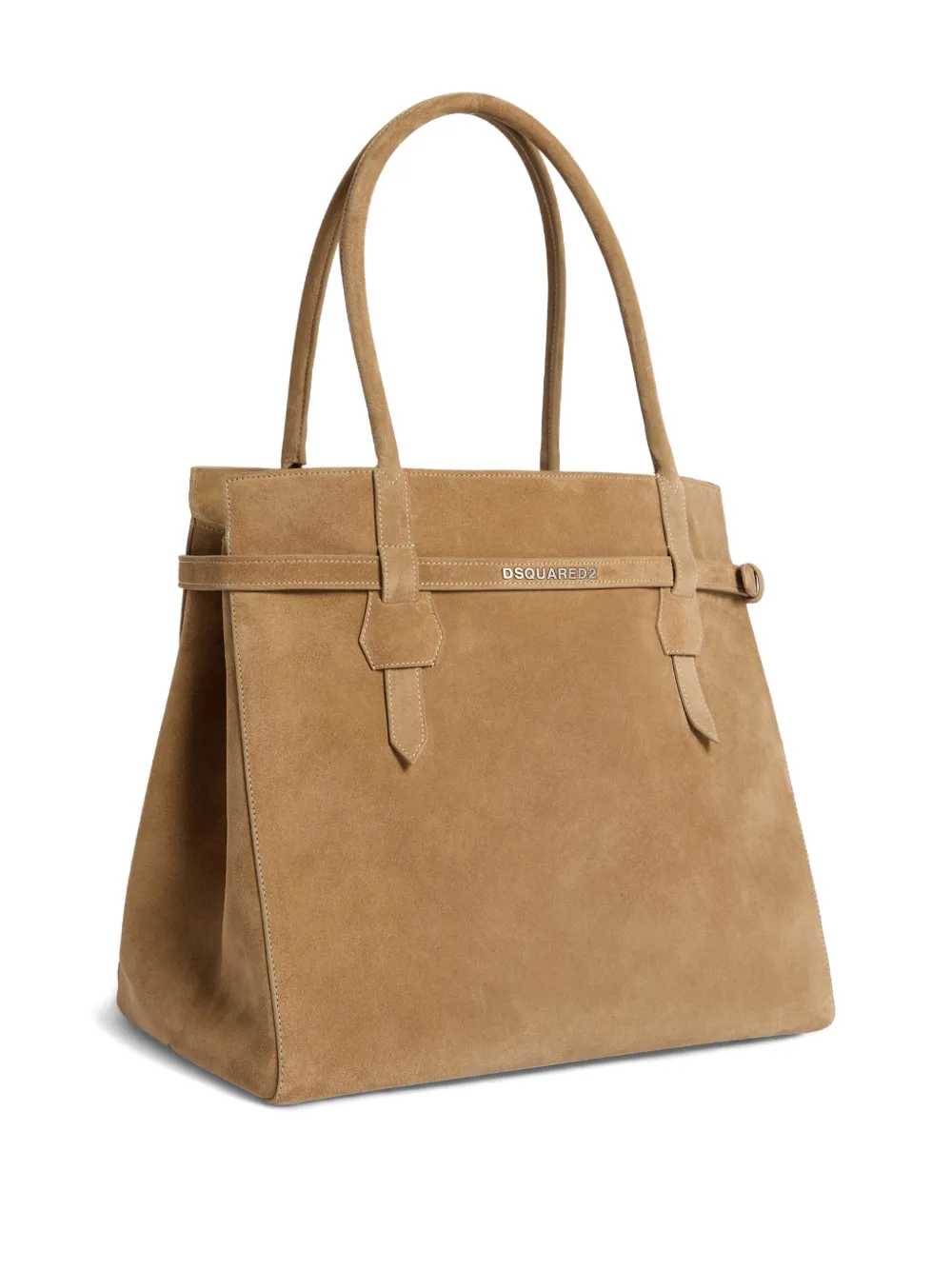  Dsquared2 Logo-lettering Tote Bag - Neutrals 