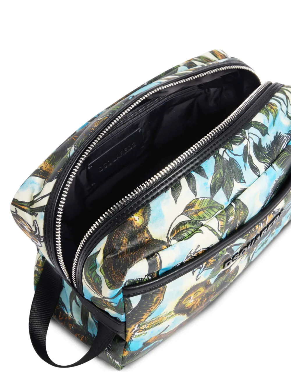  Dsquared2 Monkey Business Wash Bag - Neutrals 