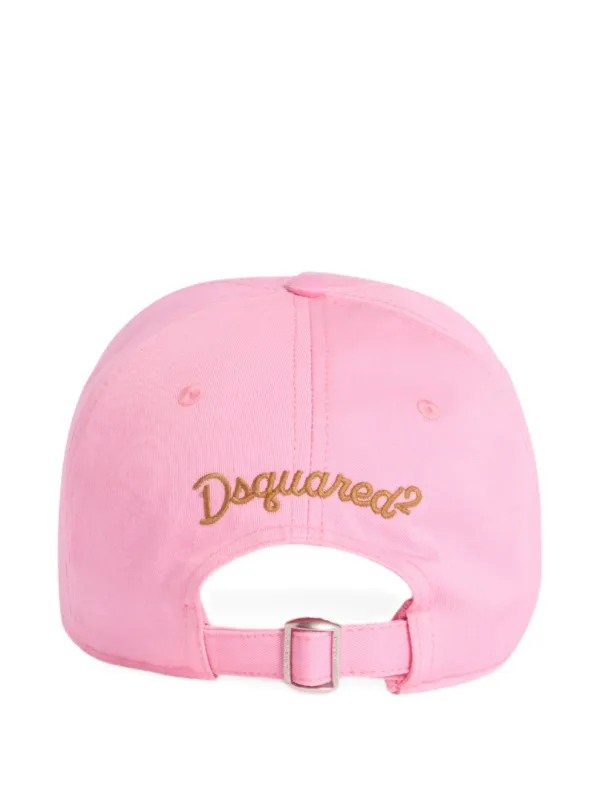 DSQUARED2 Dsquared2 Rebels Baseball Cap | Pink | FARFETCH AO