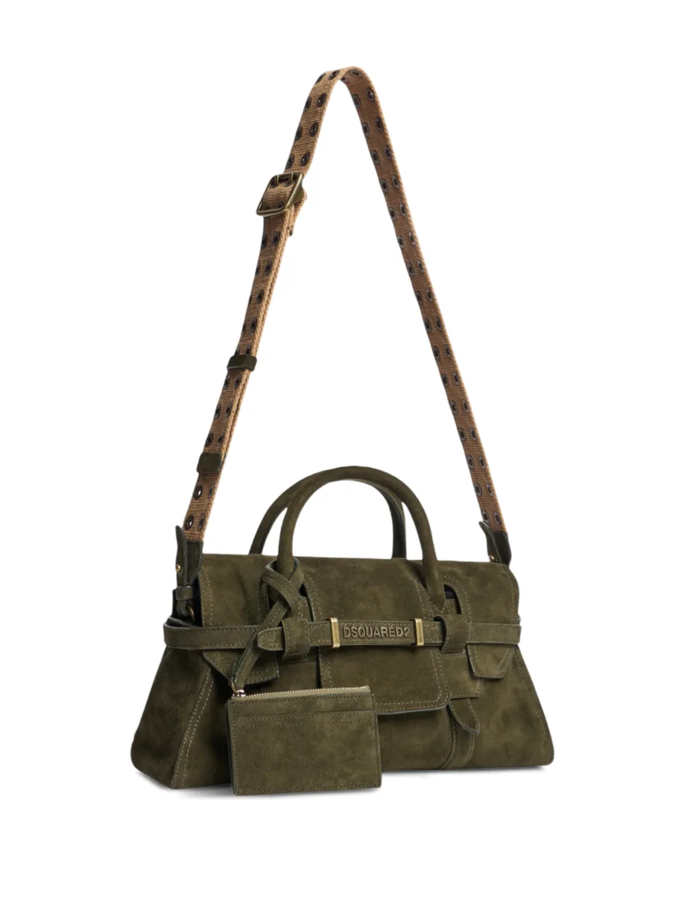  Dsquared2 Logo-lettering Tote Bag - Green 