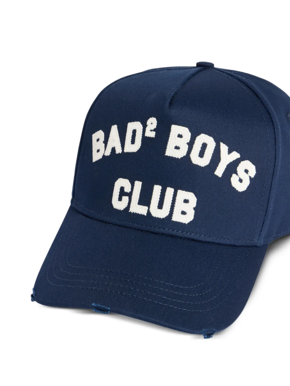  Dsquared2 Text-embroidered Baseball Cap - Blue 