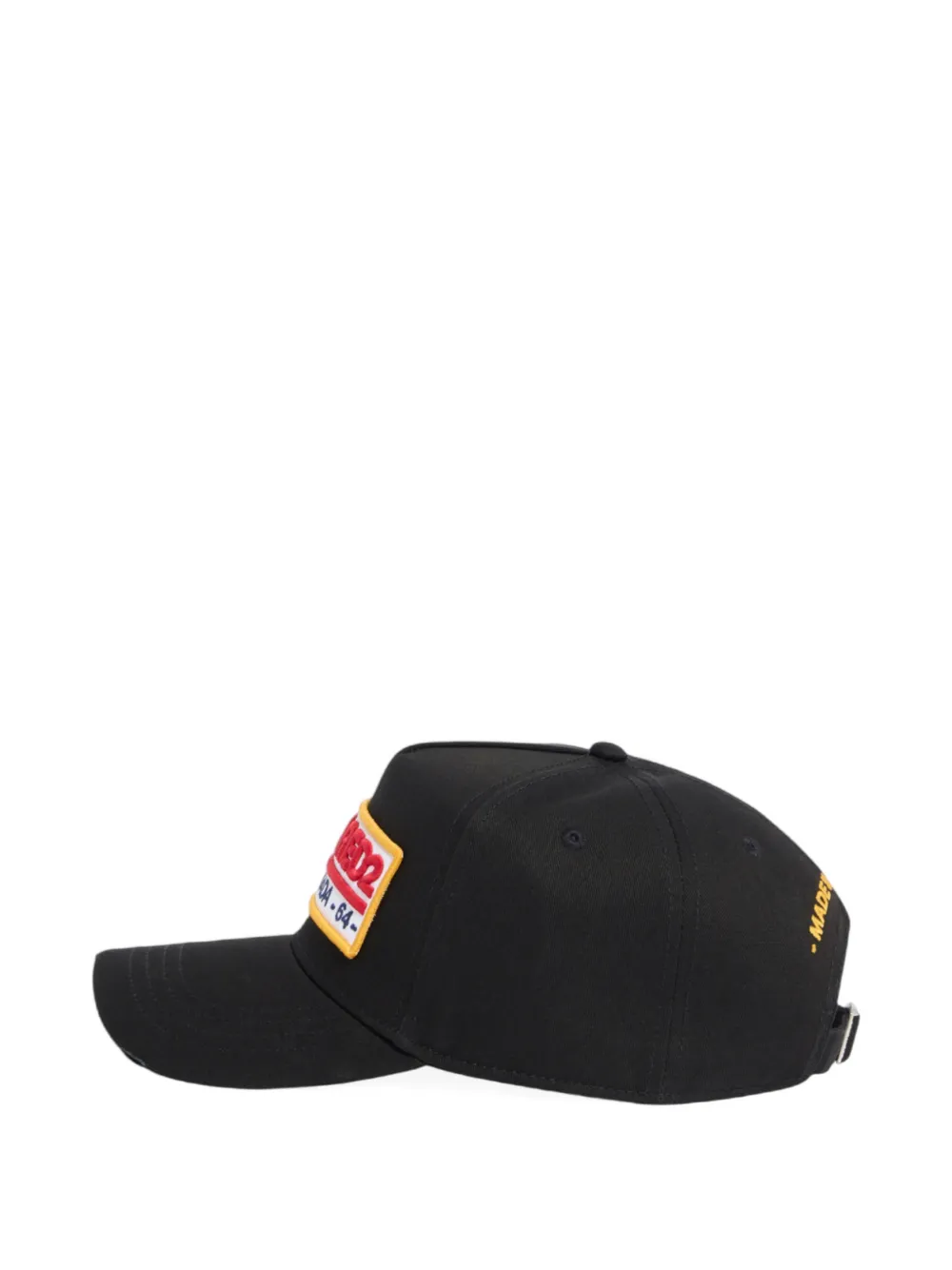  Dsquared2 Logo-patch Baseball Cap - Black 
