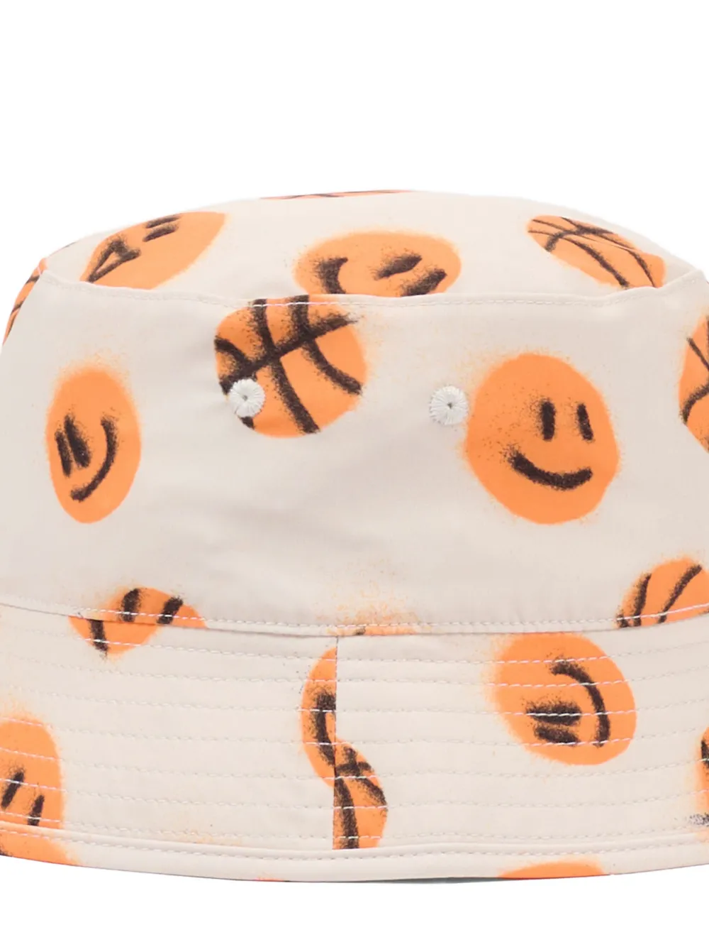 Molo Printed Bucket Hat In Neutral