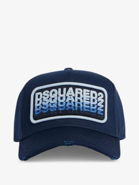 DSQUARED2 Dsquared2 logo patch baseball cap