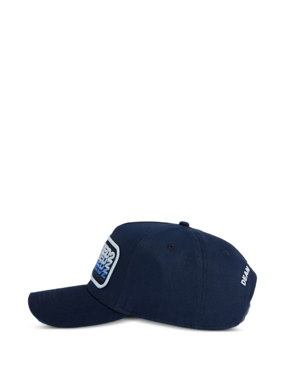 DSQUARED2 Honkbalpet met geborduurd logo Blauw