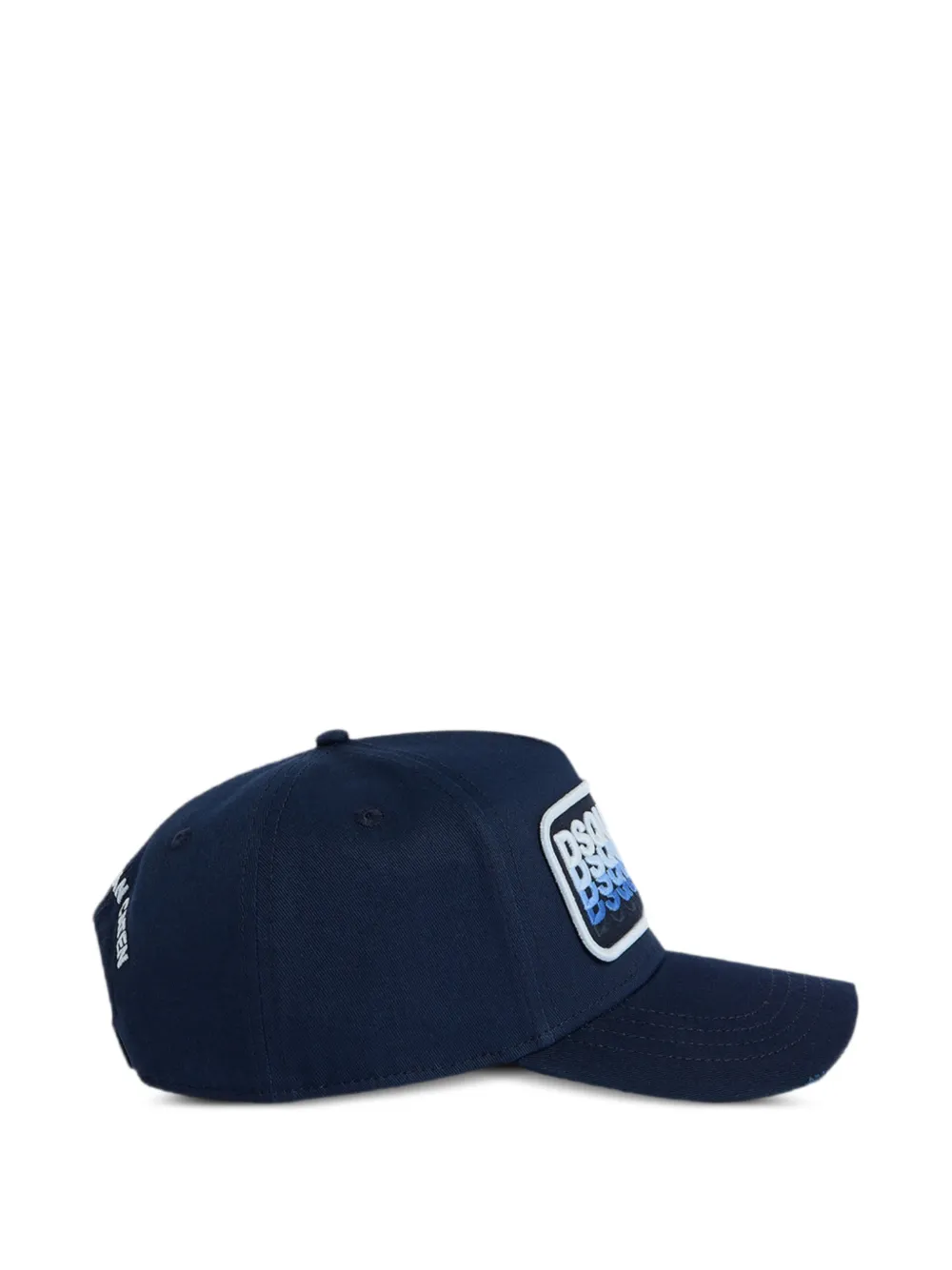 DSQUARED2 Honkbalpet met geborduurd logo Blauw