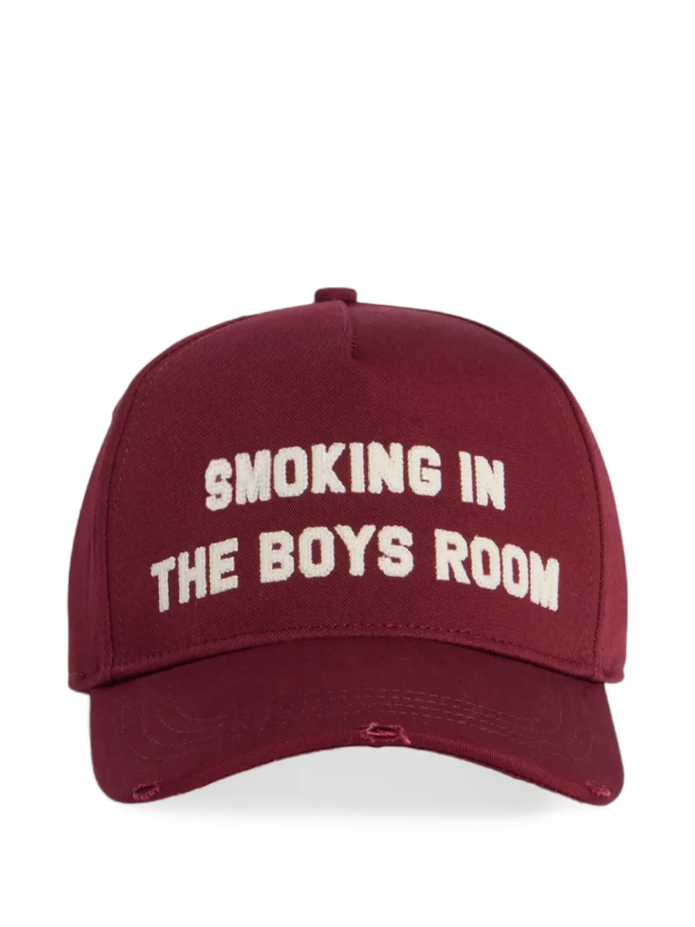 DSQUARED2 casquette à slogan brodé | rouge | Image 1