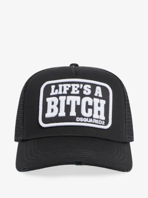 DSQUARED2 casquette à slogan brodé
