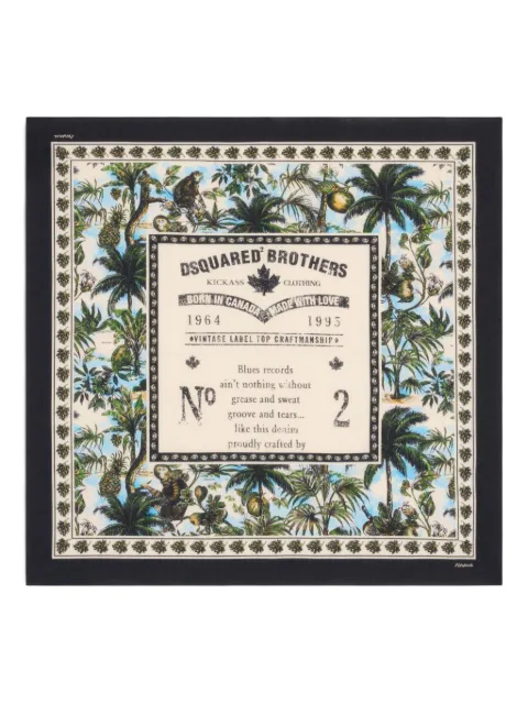 DSQUARED2 écharpe Monkey Business