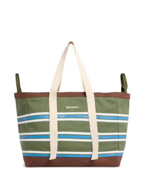 DSQUARED2 striped tote bag