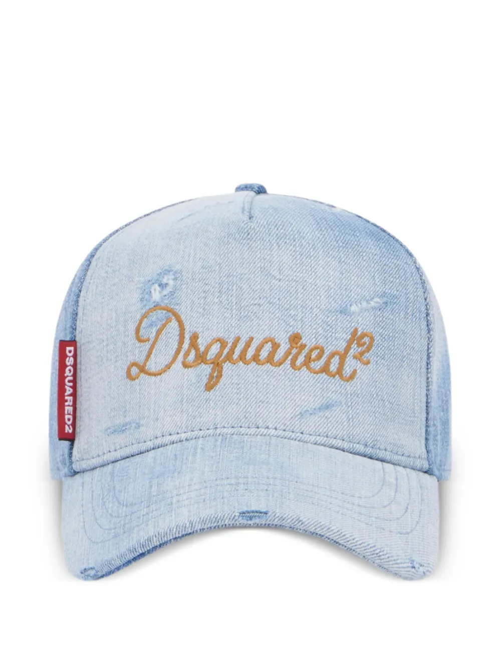 DSQUARED2 Cappello da baseball con ricamo - Blu
