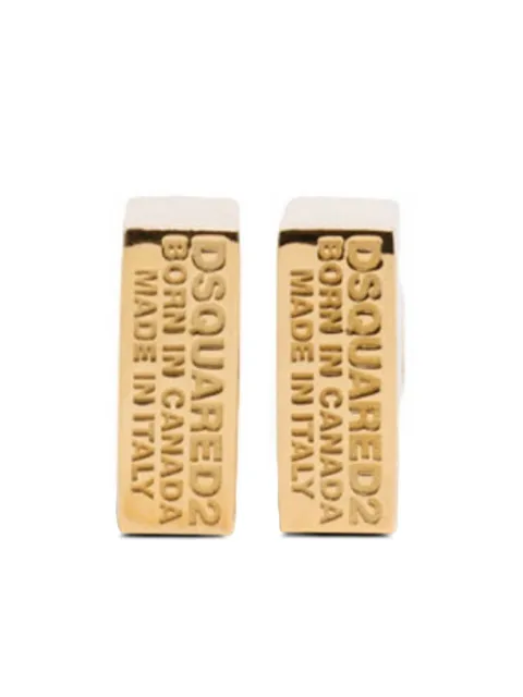 DSQUARED2 boucles d'oreilles à design géométrique