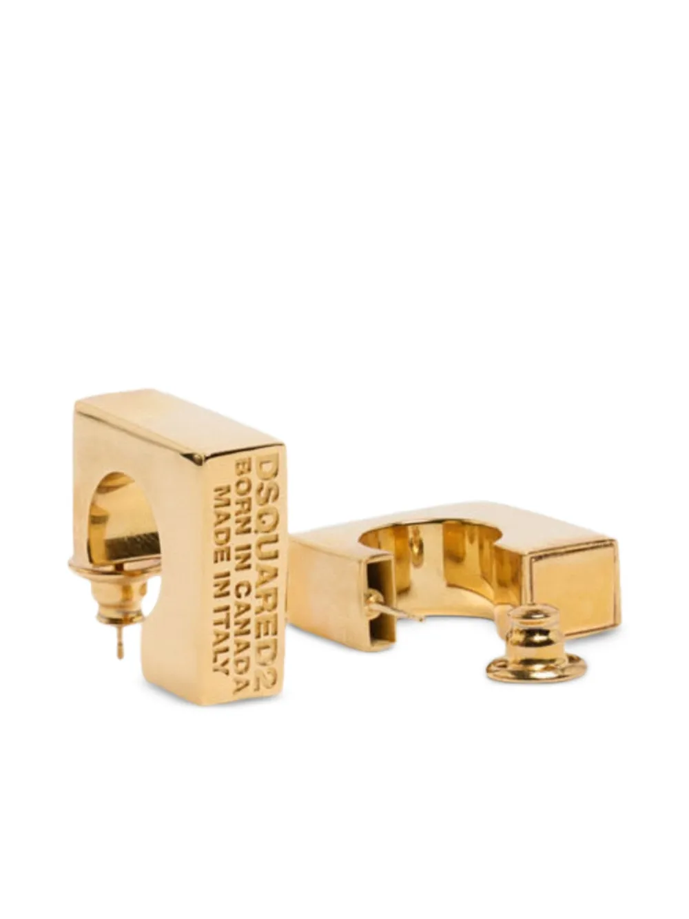  Dsquared2 Geometric Earrings - Gold 