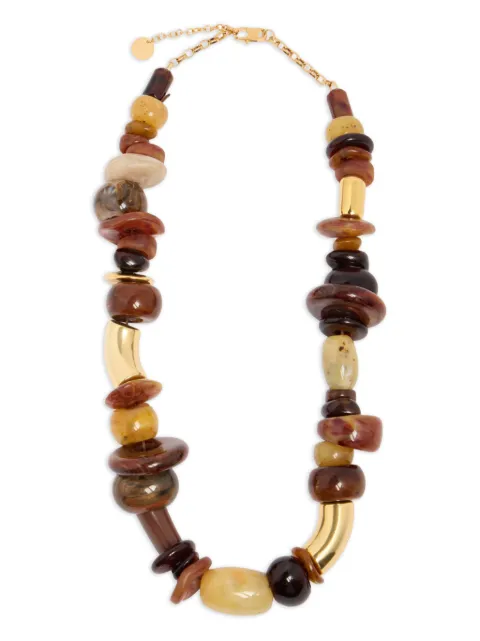 DSQUARED2 tassel-up beaded necklace