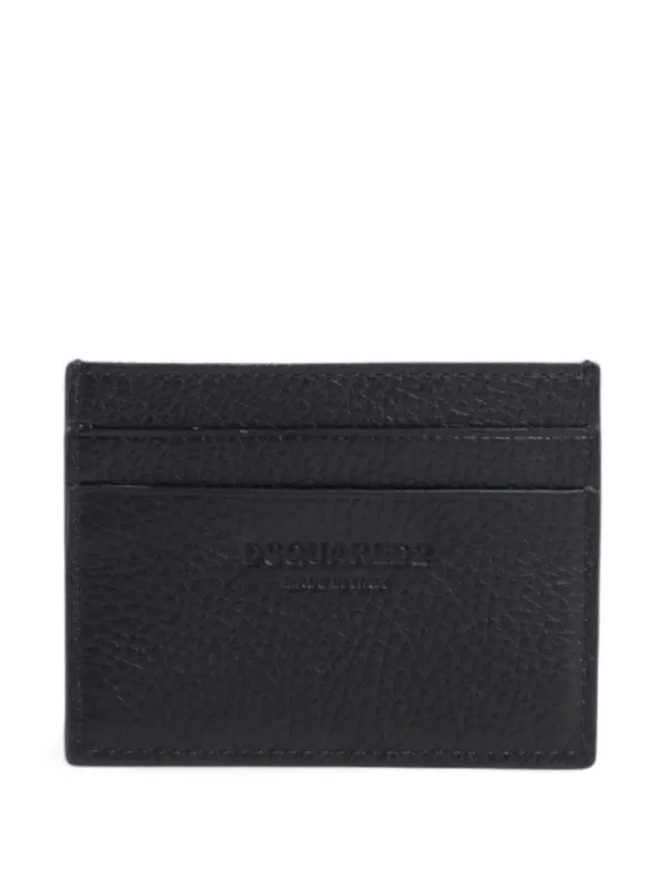 ディースクエアード DSQUARED2 CARD CASE DSQUARED2 Rebels Card Holder | Black | FARFETCH