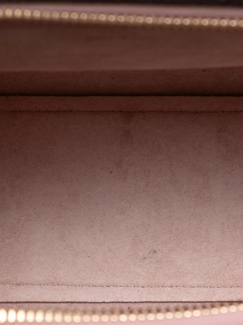 CELINE Pre-owned 2010 Nano Grained Calfskin Belt Bag Satchel In Pink