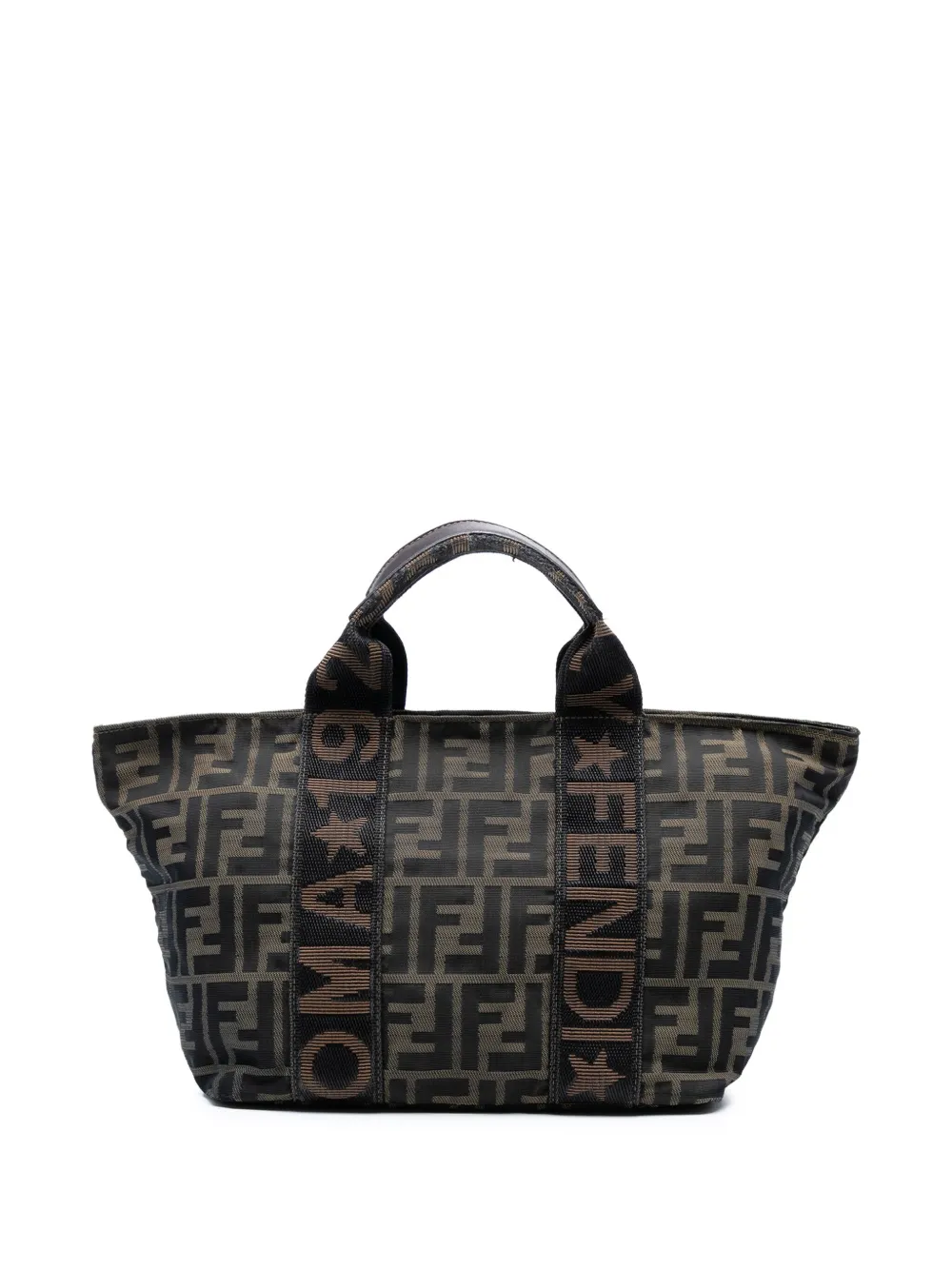 Fendi Pre-Owned 2000-2010 Zucca Canvas handbag | Brown | Image 1