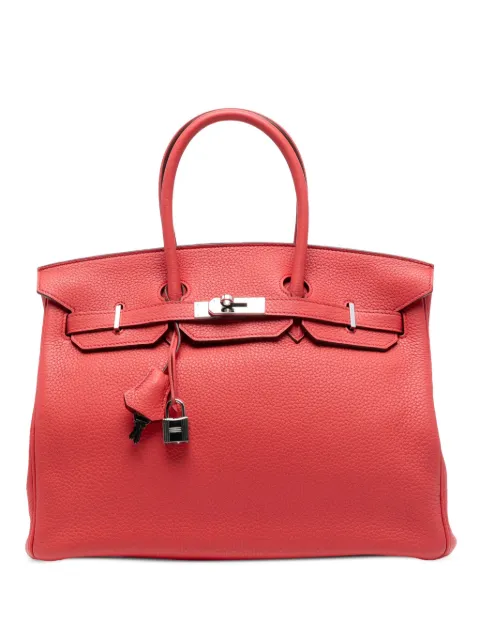 Hermès Pre-Owned sac à main Togo Birkin Retourne 35 (2009)