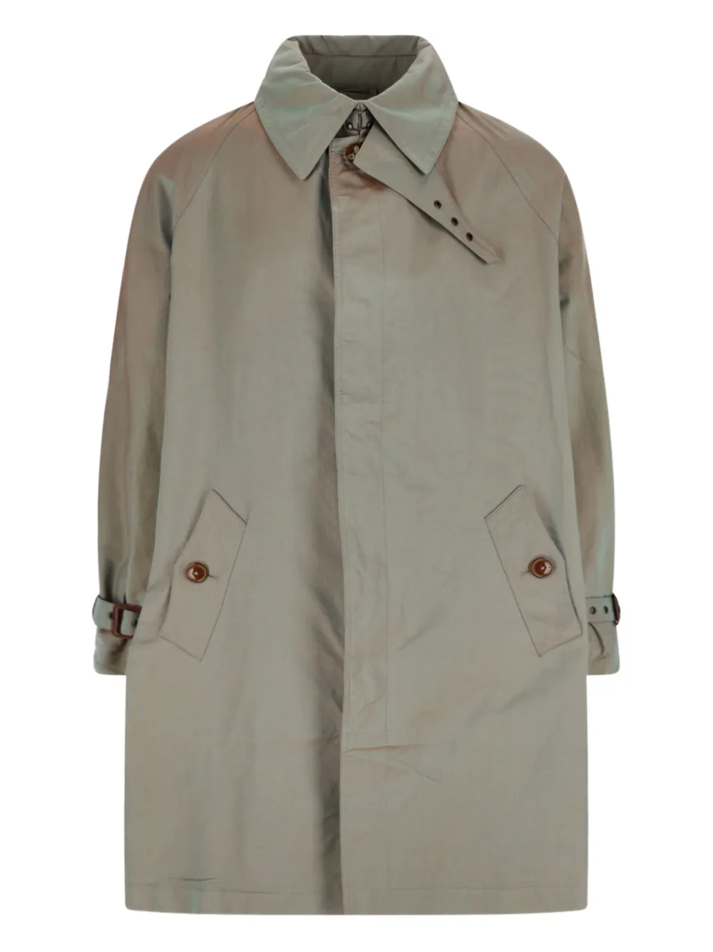 Vivienne Westwood buttoned trench coat | Green | Image 1