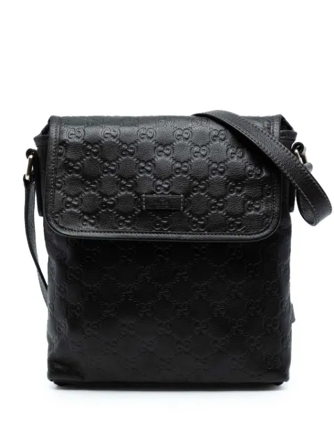 Gucci Pre-Owned 2016-2025 Guccissima crossbody bag