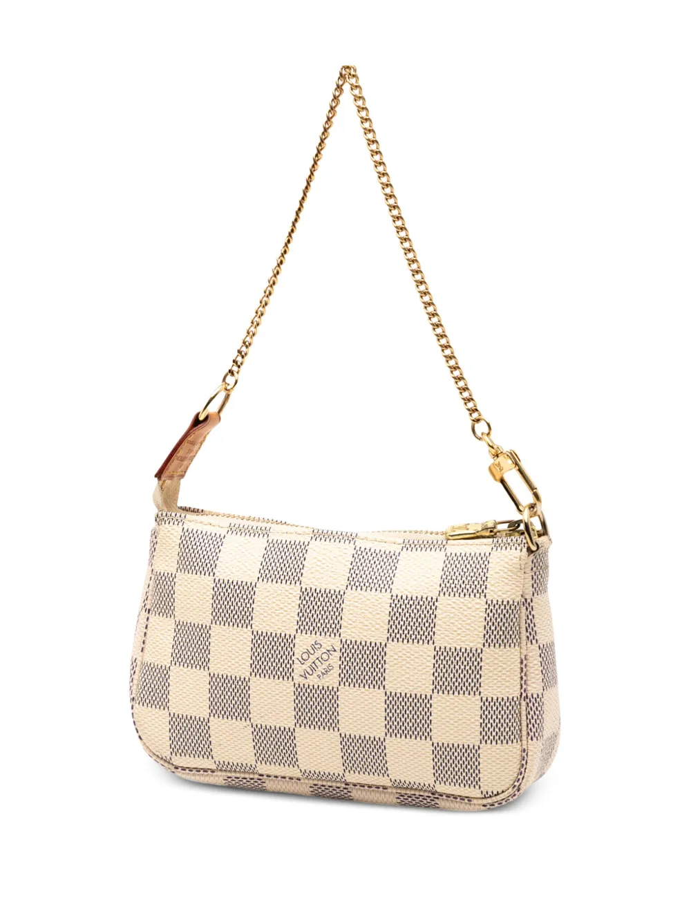 2008 Damier Azur Mini Pochette Accessoires Handbag