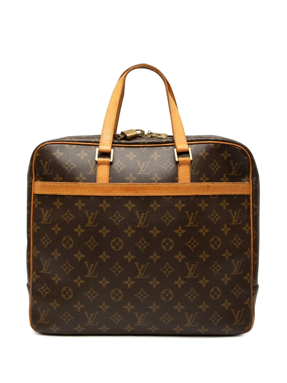 Louis Vuitton Pre-Owned 2003 Monogram Pegase Porte Documents business bag | Brown | Image 1