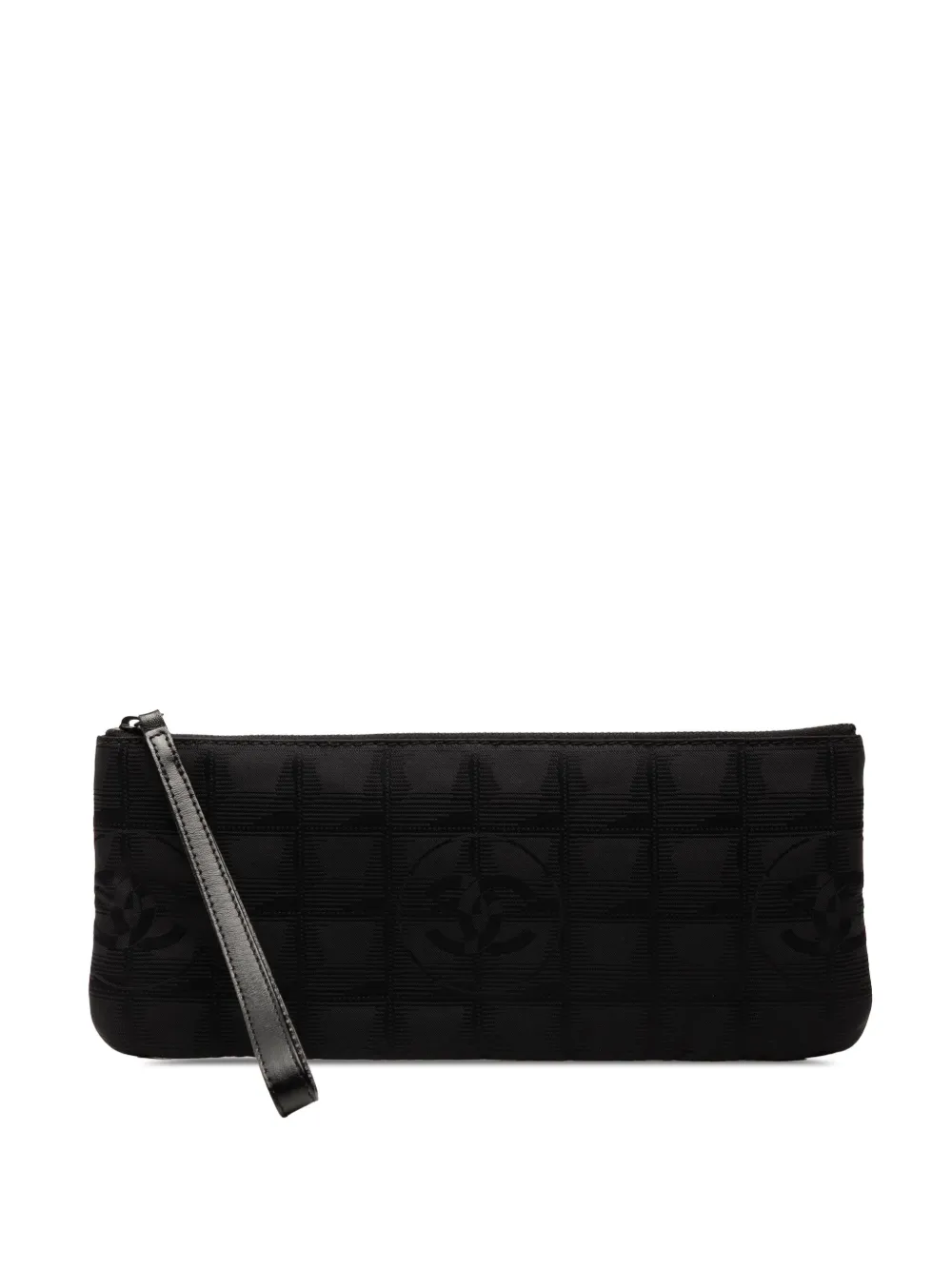 CHANEL Pre-Owned 2002-2003 New Travel Line Nylon Wristlet clutch bag -